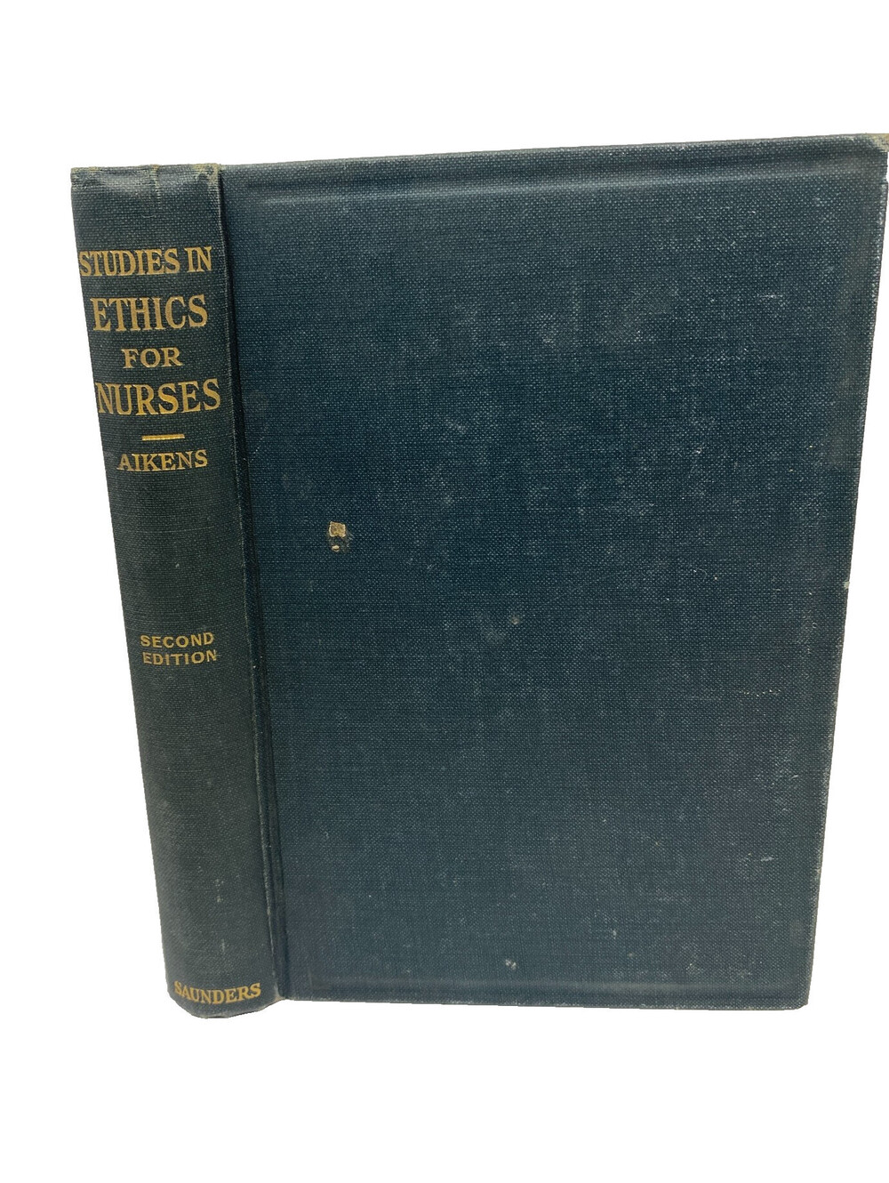 Studies in Ethics for Nurses Aikens 1926 2nd Ed W.B. Saunders Vintage Nursing